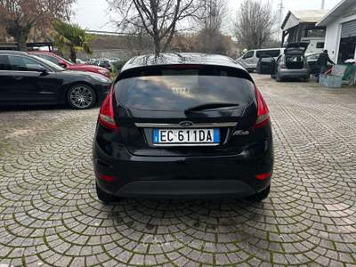 Ford Fiesta VI 3p 1.4 16v Titanium Gpl  IDONEA PER NEOPATATI Nero usata Rimini