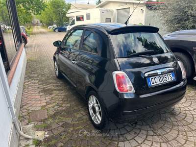 Fiat 500 1.2 Pop 69cv IDONEA PER NEOPATENTATI UNIPROPRIETAR Nero usata Rimini