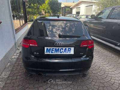 Audi A3 Sportback 2.0 tdi Ambition DISTRIBUZIONE APPENA ES Nero usata Rimini