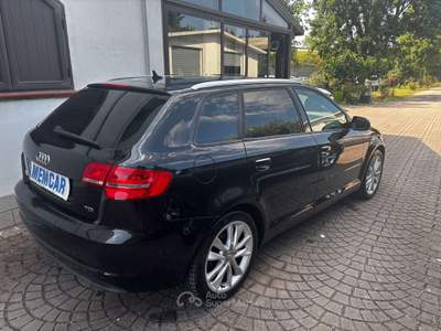 Audi A3 Sportback 2.0 tdi Ambition DISTRIBUZIONE APPENA ES Nero usata Rimini