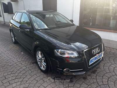 Audi A3 Sportback 2.0 tdi Ambition DISTRIBUZIONE APPENA ES Nero usata Rimini