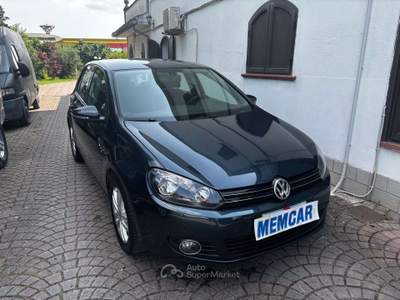 Volkswagen Golf 5p 1.6 tdi Comfort IDONEA NEOPATENTATI UNIPROPRIET Nero usata Rimini