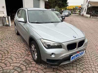 BMW X1 X1 SDrive18d PERFETTO SOLO 160.000 KM. PERMUTABILE Argento usata Rimini
