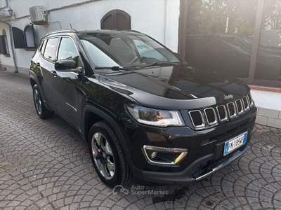 Jeep Compass 2.0 mjt Limited Winter 4wd 140cv BELLISSIMO AUTOM Nero usata Rimini