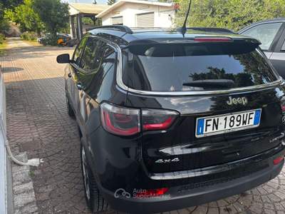 Jeep Compass 2.0 mjt Limited Winter 4wd 140cv BELLISSIMO AUTOM Nero usata Rimini