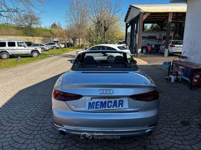 Audi A5 CABRIO TSFI 140KW 210 CV S LINE VIRTUAL FULL FULL Grigio usata Rimini