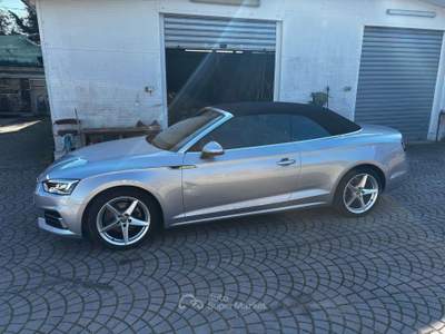 Audi A5 CABRIO TSFI 140KW 210 CV S LINE VIRTUAL FULL FULL Grigio usata Rimini