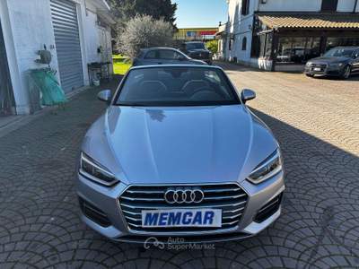 Audi A5 CABRIO TSFI 140KW 210 CV S LINE VIRTUAL FULL FULL Grigio usata Rimini