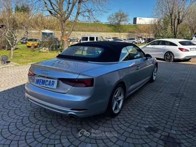 Audi A5 CABRIO TSFI 140KW 210 CV S LINE VIRTUAL FULL FULL Grigio usata Rimini