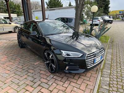 Audi A5 Sportback 40 2.0 tdi Sport 190cv s-tronicVIRTUAL Nero usata Rimini