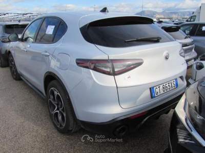 Alfa Romeo Stelvio 2.2 Turbodiesel 210 CV AT8 Q4 Veloce Grigio usata Fara Gera d'Adda