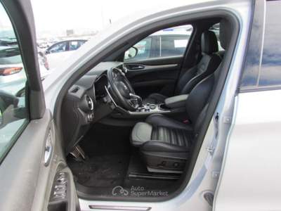 Alfa Romeo Stelvio 2.2 Turbodiesel 210 CV AT8 Q4 Veloce Grigio usata Fara Gera d'Adda