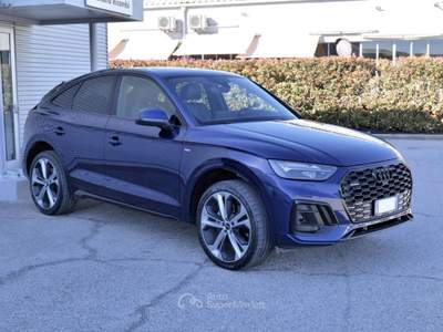 Audi Q5 Sportback 2.0 (40) Tdi Q. 204cv S-tr. S-line Plus Blu/Azzurro usata Civita Castellana