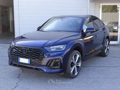 Audi Q5 Sportback 2.0 (40) Tdi Q. 204cv S-tr. S-line Plus Blu/Azzurro usata Civita Castellana