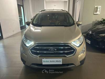 Ford EcoSport Ford - EcoSport Benzina 1.0 ecoboost Titanium 100cv my19 Oro usata Marino