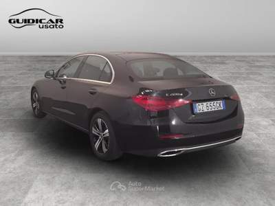Mercedes-Benz Classe C 200 d Mild hybrid Advanced 9G-Tronic Nero usata Lucca