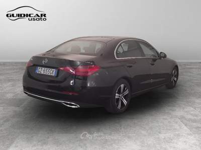 Mercedes-Benz Classe C 200 d Mild hybrid Advanced 9G-Tronic Nero usata Lucca
