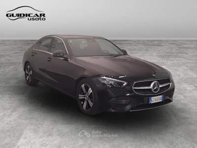 Mercedes-Benz Classe C 200 d Mild hybrid Advanced 9G-Tronic Nero usata Lucca