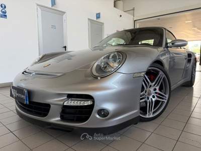 Porsche 911 Turbo Cabriolet //SPORT-CHRONO//COCOA// Argento usata Parma