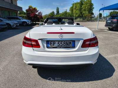 Mercedes-Benz Classe E CDI Cabrio BlueEFFICIENCY Bianco usata Alonte