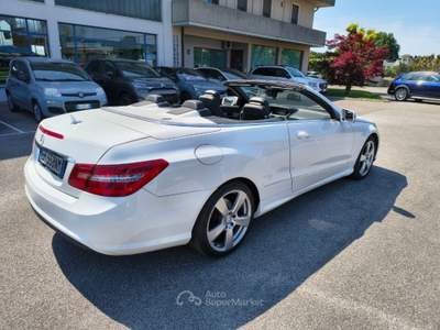 Mercedes-Benz Classe E CDI Cabrio BlueEFFICIENCY Bianco usata Alonte