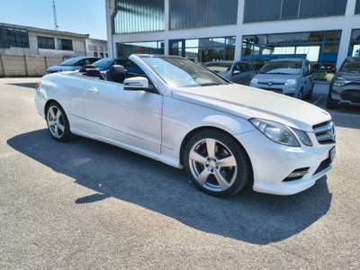 Mercedes-Benz Classe E CDI Cabrio BlueEFFICIENCY Bianco usata Alonte