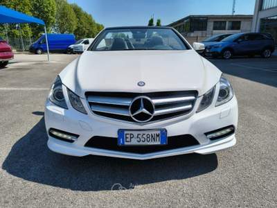 Mercedes-Benz Classe E CDI Cabrio BlueEFFICIENCY Bianco usata Alonte