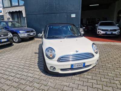 MINI One TETTO NERO - SPECCHI CON BANDIERA INGLESE Bianco usata Noceto