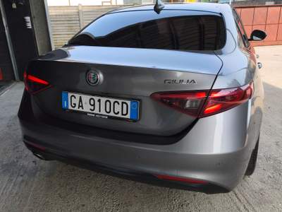 Alfa Romeo Giulia 2020,led, automatico,grigio/nero lucido usata Bassano del Grappa