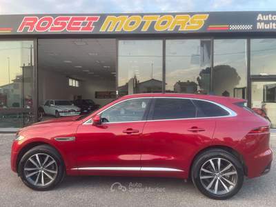 Jaguar F-Pace F-Pace 2.0d i4 mhev R-Dynamic HSE awd 204cv auto Rosso usata Ravenna