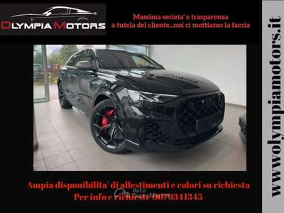 Audi RS Q8 PERFORMANCE KERAMIC TETTO B&O KAMERA MATRIX 23 Nero usata Ciampino