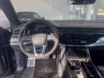 Audi RS Q8 PERFORMANCE KERAMIC TETTO B&O KAMERA MATRIX 23 Nero usata Ciampino
