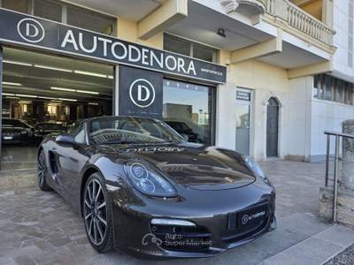 Porsche Boxster 2.7#AUTO#CABRIO#XENO#PELLE#NAVI Marrone usata Altamura