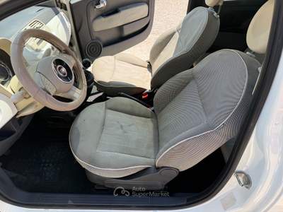 Fiat 500 1.2 69cv Lounge NEOPATENTATI Bianco usata Rocca Priora