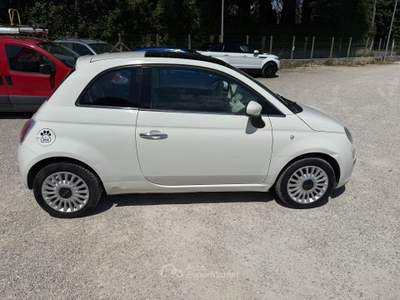 Fiat 500 1.2 69cv Lounge NEOPATENTATI Bianco usata Rocca Priora