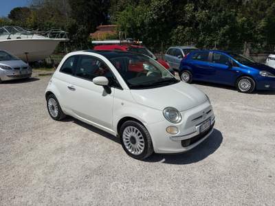 Fiat 500 1.2 69cv Lounge NEOPATENTATI Bianco usata Rocca Priora
