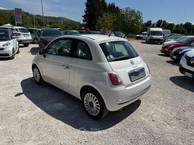 Fiat 500 1.2 69cv Lounge NEOPATENTATI Bianco usata Rocca Priora