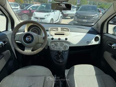 Fiat 500 1.2 69cv Lounge NEOPATENTATI Bianco usata Rocca Priora