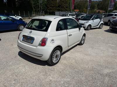 Fiat 500 1.2 69cv Lounge NEOPATENTATI Bianco usata Rocca Priora