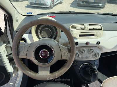 Fiat 500 1.2 69cv Lounge NEOPATENTATI Bianco usata Rocca Priora