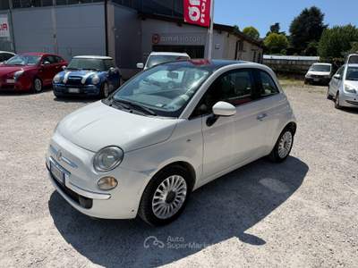 Fiat 500 1.2 69cv Lounge NEOPATENTATI Bianco usata Rocca Priora