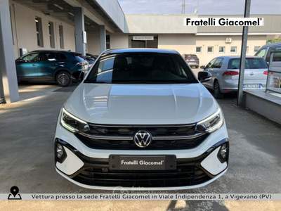Volkswagen Taigo 1.0 tsi r-line 110cv dsg Bianco usata Assago