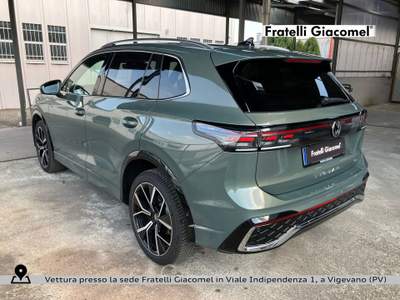 Volkswagen Tiguan 2.0 tdi r-line plus 4motion 193cv dsg Verde usata Assago