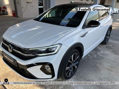 Volkswagen Taigo 1.0 tsi r-line 110cv dsg Bianco usata Vigevano