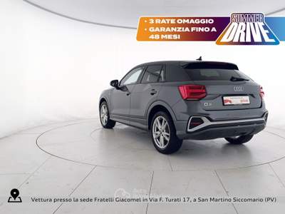 Audi Q2 35 1.5 tfsi s line edition s-tronic Grigio usata San Martino Siccomario
