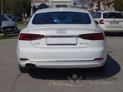 Audi A5 40 2.0 tdi Business 190cv s-tronic Bianco usata Cesena