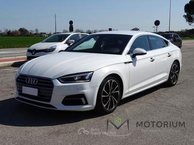 Audi A5 40 2.0 tdi Business 190cv s-tronic Bianco usata Cesena