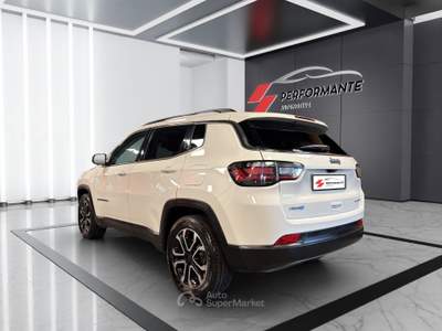 Jeep Compass 1.3 turbo t4 phev Limited 4xe auto Bianco usata Roma
