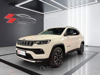 Jeep Compass 1.3 turbo t4 phev Limited 4xe auto Bianco usata Roma