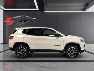 Jeep Compass 1.3 turbo t4 phev Limited 4xe auto Bianco usata Roma